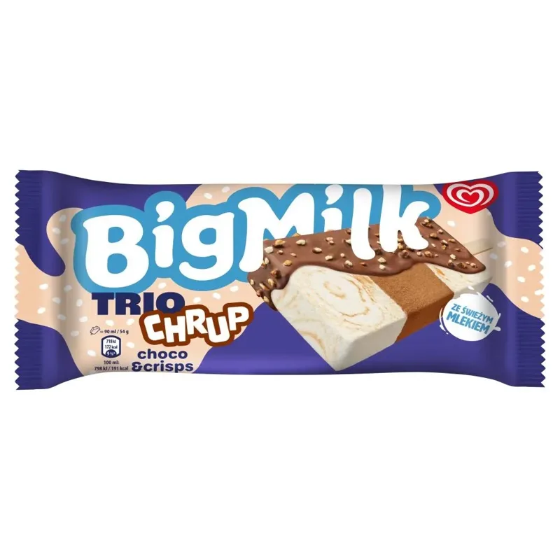 Lody Big Milk Trio Chrup 90 ml