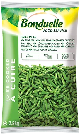 Groszek cukrowy strączkowy „snap peas” 2,5 kg