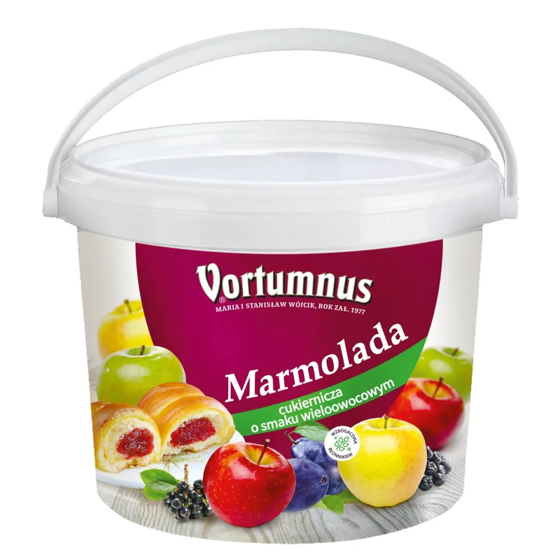 Marmolada cukiernicza o smaku wieloowocowym 13 kg