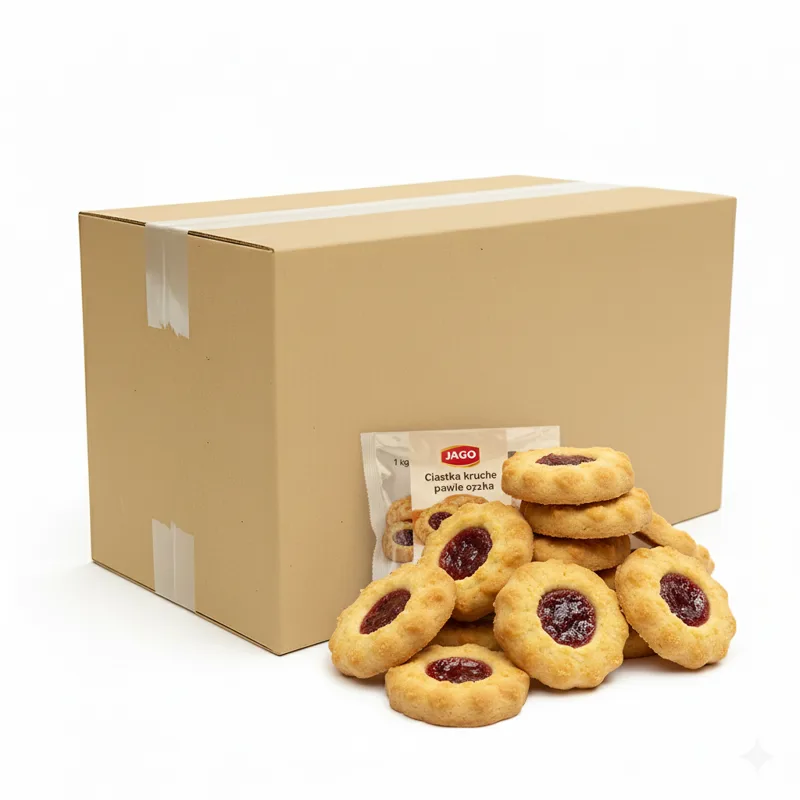 Ciastka kruche pawie oczka 1 kg