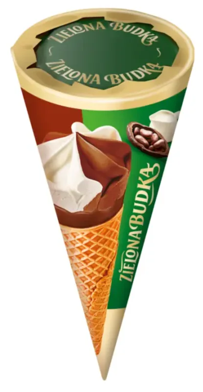 Lody w rożku kakaowo-śmietankowe 110 ml