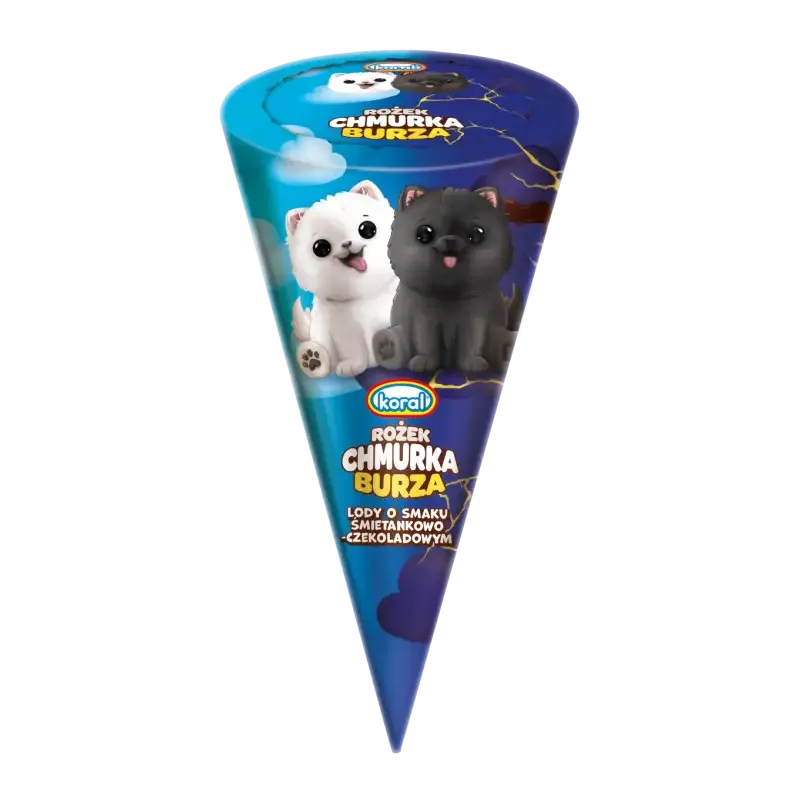 Lody w rożku Burza Chmurka 110 ml