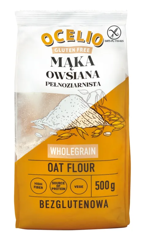 Mąka owsiana bezglutenowa 500 g
