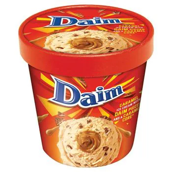 Lody karmelowe z sosem karmelowym i kawałkami karmelowo-migdałowymi w czekoladzie 425 ml