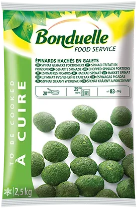 Szpinak siekany w kulkach 2,5 kg