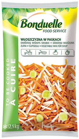 Włoszczyzna w paskach 2,5 kg