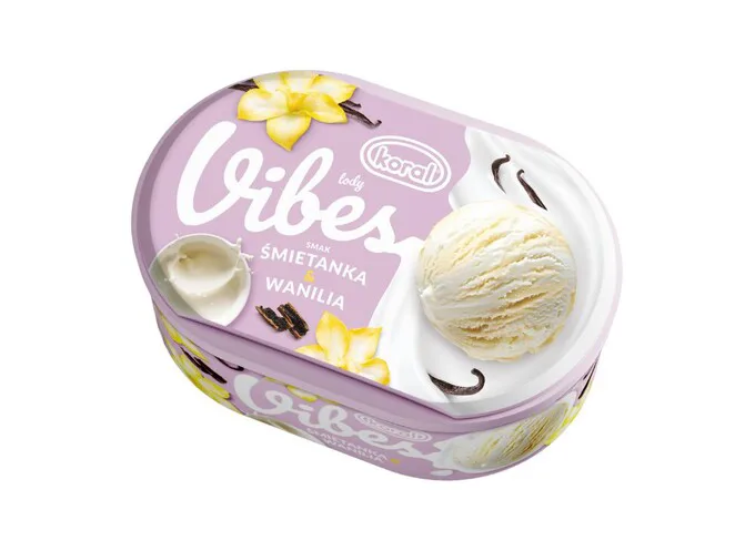 Lody Vibes śmietankowo-waniliowe 1 l