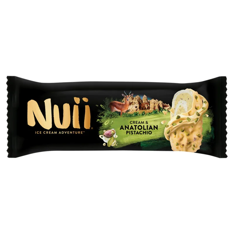 Lody pistacjowe zakręcone z lodami śmietankowymi 90 ml