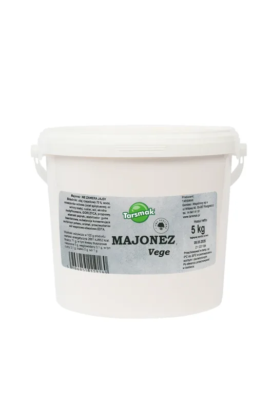 Majonez wegański 70% 5 kg