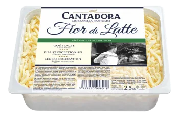 Mozzarella fior di latte julienne Cantadora 2,5 kg