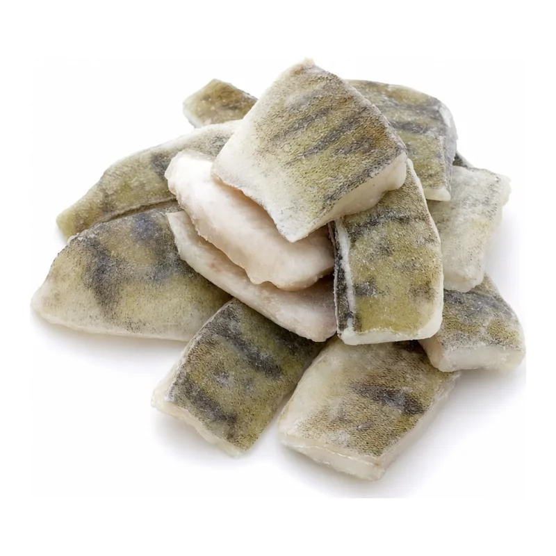Okoń jeziorny filet ze skórą mrożony (20-40 g) 5 kg (4 kg bez glazury)