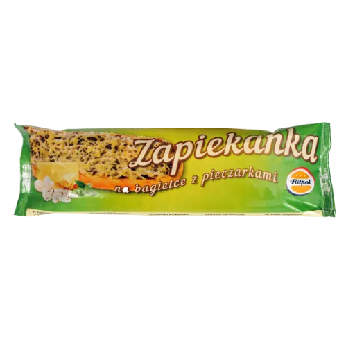 Zapiekanka detaliczna na bagietce z pieczarkami 1 szt. / 200 g 4 kg