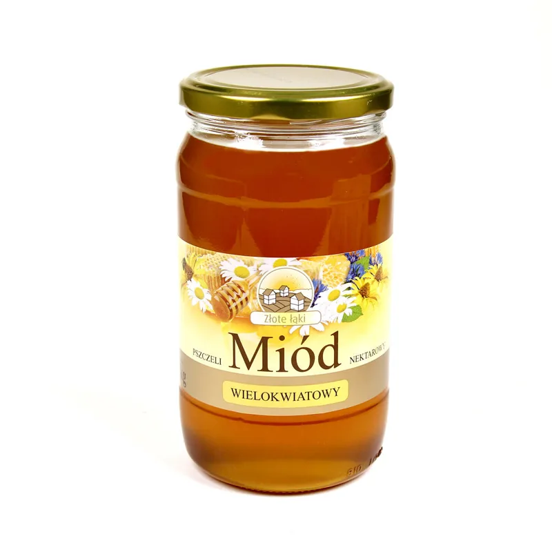 Miód wielokwiatowy złote łąki 1 kg