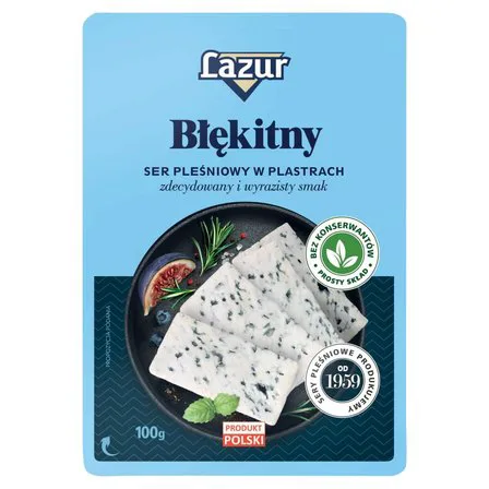 Ser pleśniowy błękitny plastry 100 g