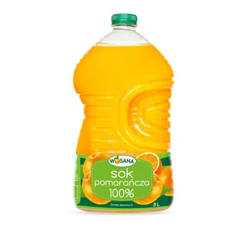 Sok 100% pomarańczowy 3 l