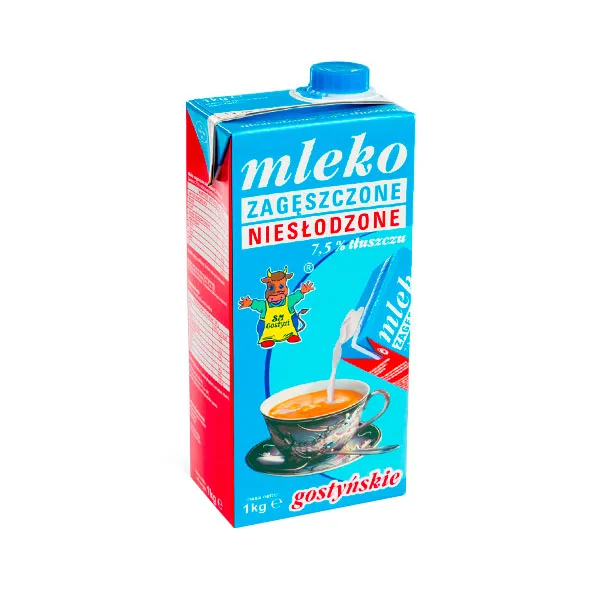 Mleko zagęszczone niesłodzone 1 kg