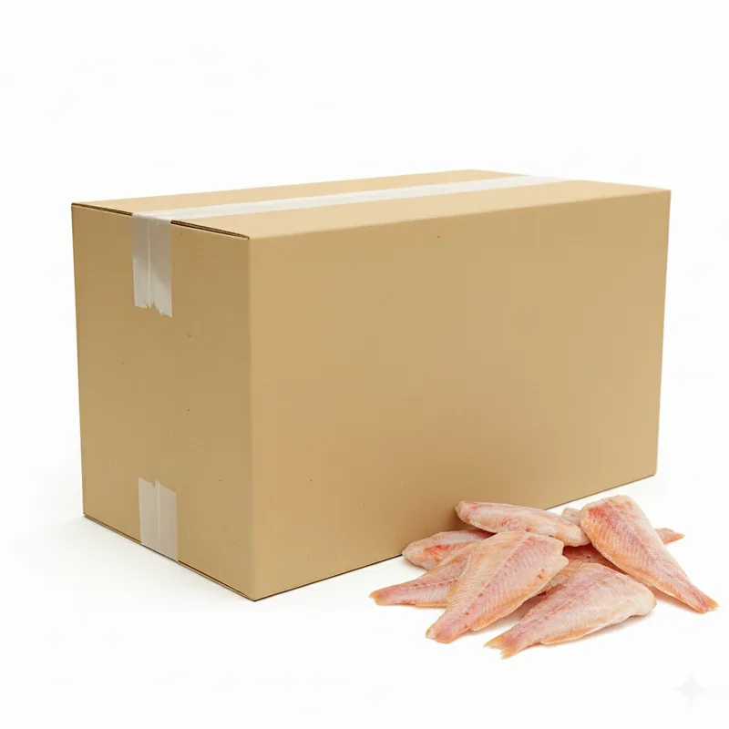 Karmazyn filet bez skóry mrożony IQF (200-300 g) 5 kg (3,75 kg bez glazury)