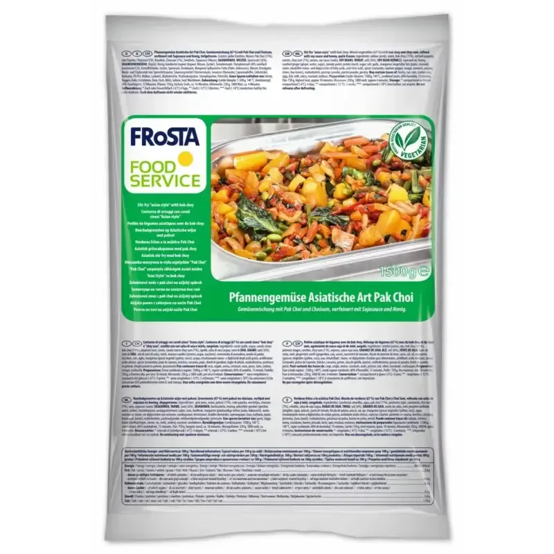 Warzywa w stylu azjatyckim z kapustą pak choi 1,5 kg