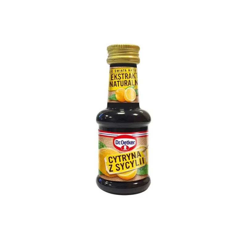 Ekstrakt cytrynowy naturalny z Sycylii 30 ml