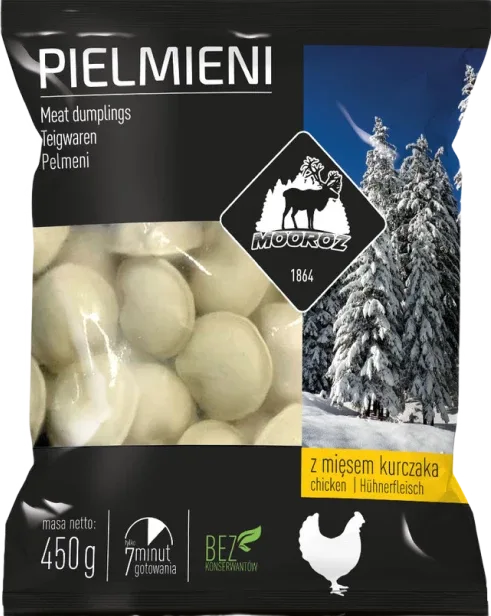 Pielmieni z kurczaka 900 g