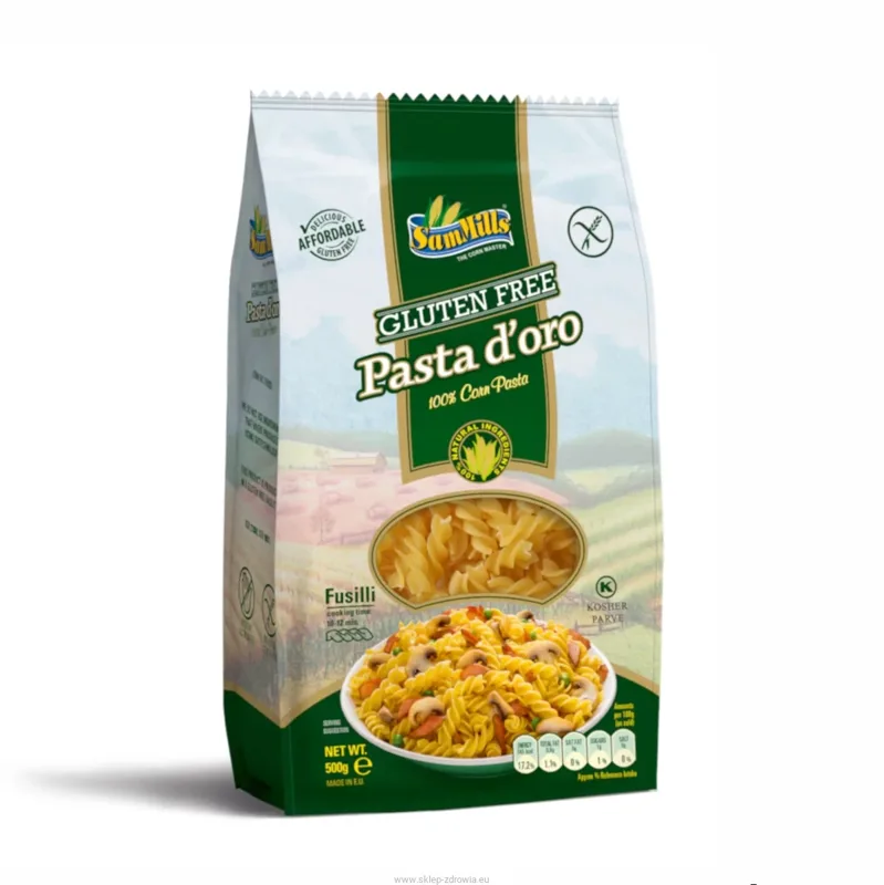 Makaron świderki bezglutenowy 500 g