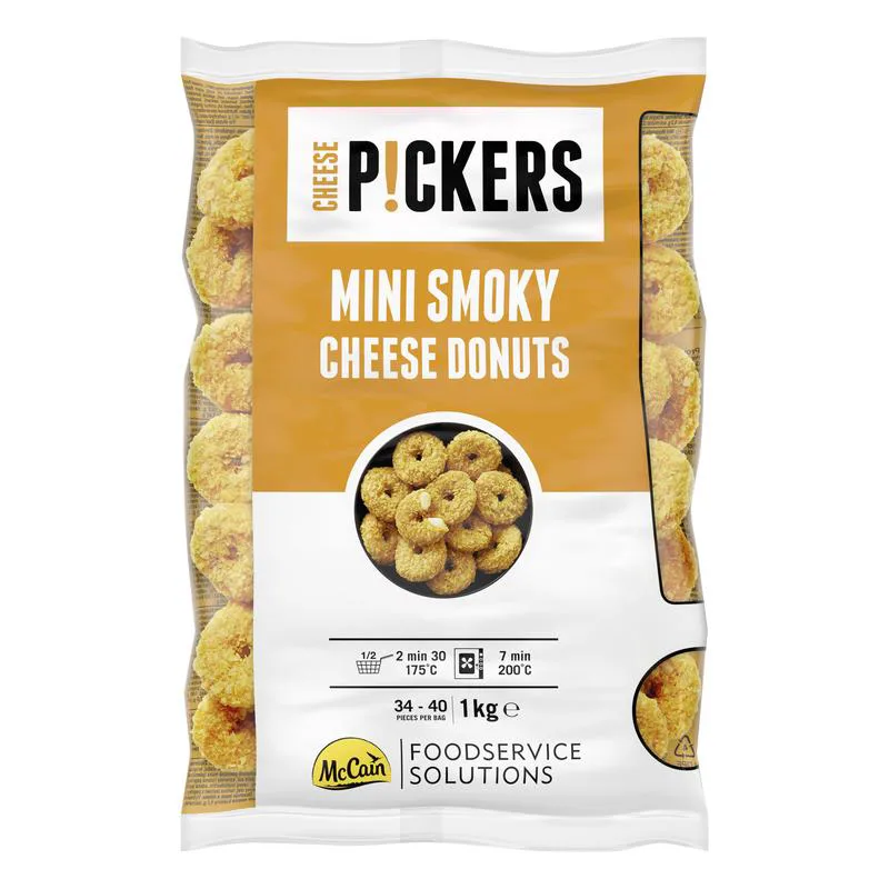 Przekąska serowa Mini Smoky Cheese Donuts 1 kg