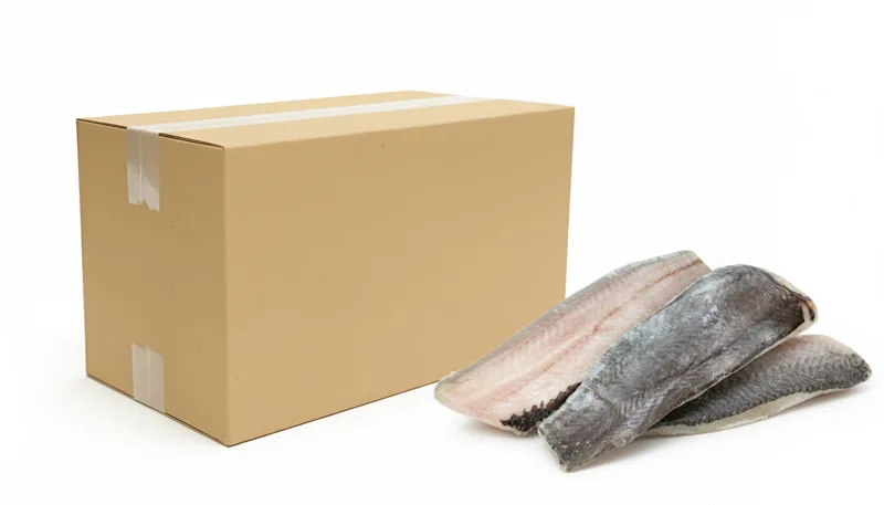 Miruna patagońska filet ze skórą mrożony na morzu SHP (110-170 g) 10 kg
