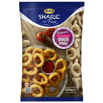 Krążki cebulowe w panierce 1 kg