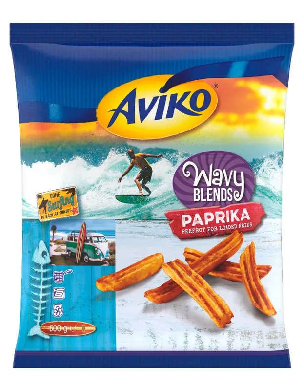 Frytki falowane Wavy Blends paprykowe 600 g