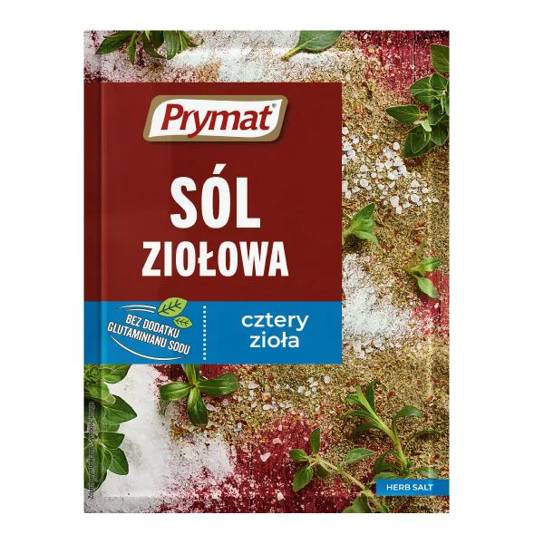 Sól ziołowa jodowana cztery zioła 30 g