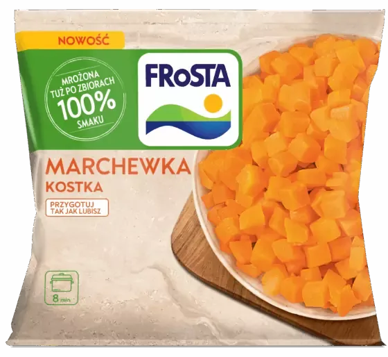 Marchewka kostka 400 g