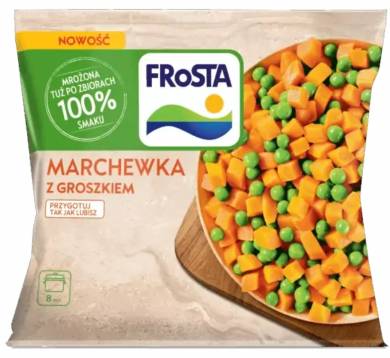 Marchewka z groszkiem 400 g