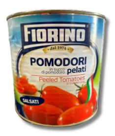 Pomidory całe bez skórki pelati 2,5 kg