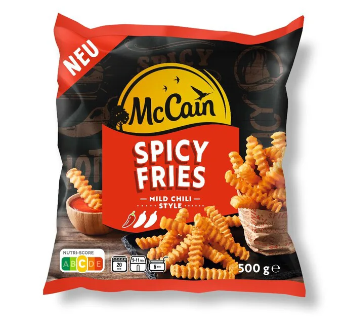 Frytki karbowane pikantne Spicy Crinkle 500 g