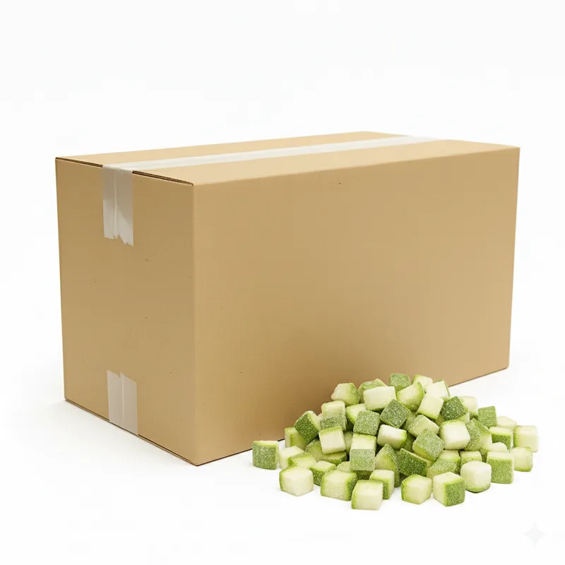 Cukinia kostka mrożona 10 × 10 mm 10 kg