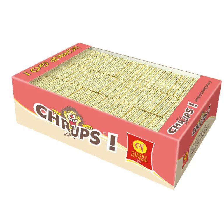 Wafelki śmietankowe Chrupsy 2,7 kg