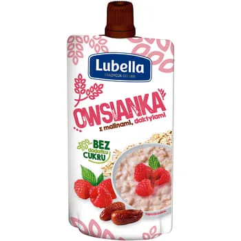 Owsianka malina-daktyl w saszetce 100 g