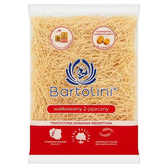 Makaron wałkowany 2-jajeczny krajanka cienka 400 g