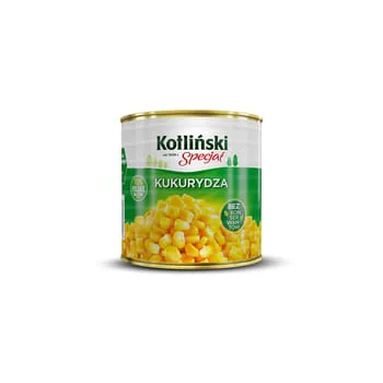 Kukurydza konserwowa 2,6 kg (1,6 kg po odsączeniu)