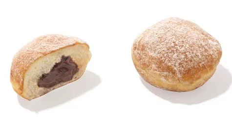 Mini pączki z nadzieniem czekoladowym 25 g