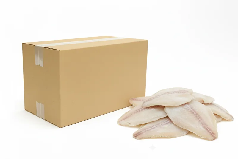 Limanda żółtopłetwa filet bez skóry mrożony IQF (140-200 g) 5 kg (3,5 kg bez glazury)