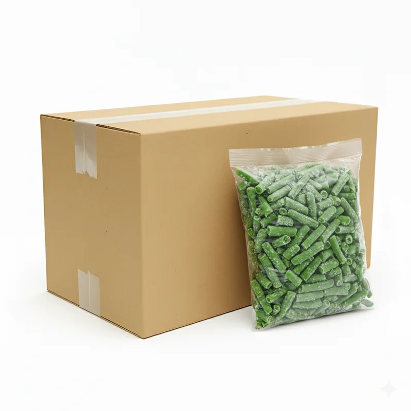 Fasola szparagowa zielona cięta 2,5 kg