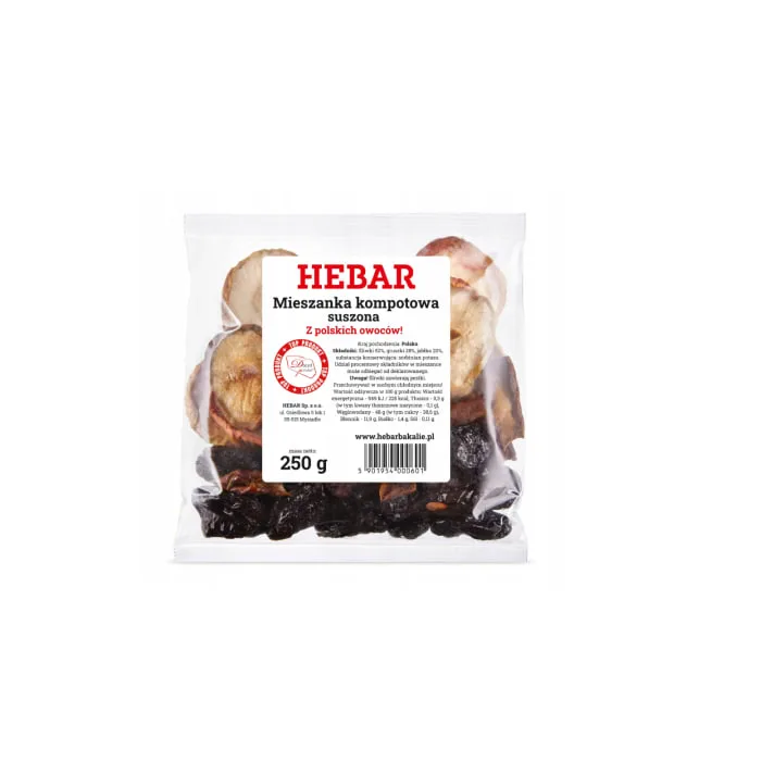 Mieszanka kompotowa suszona 250 g