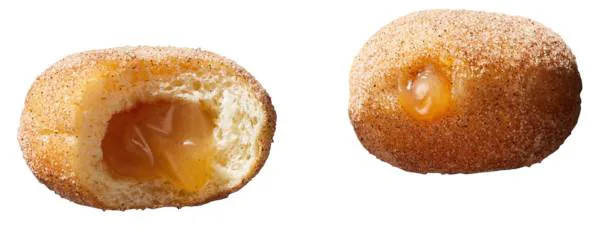 Mini pączki z nadzieniem jabłkowym 25 g