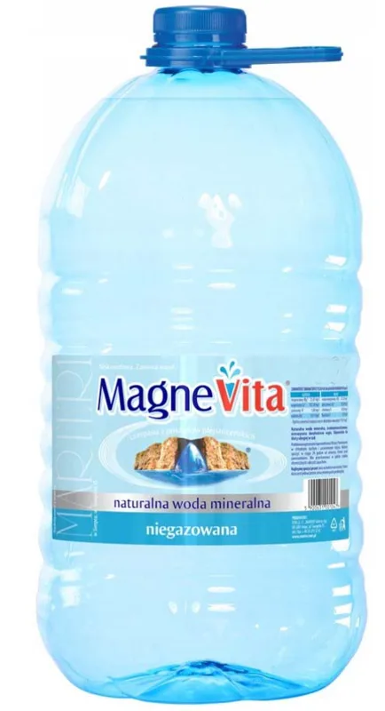 Woda niegazowana z magnezem Magnewita 5 l