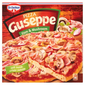 Pizza Guseppe z szynką i pieczarkami 425 g