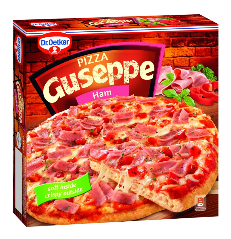 Pizza Guseppe z szynką 410 g