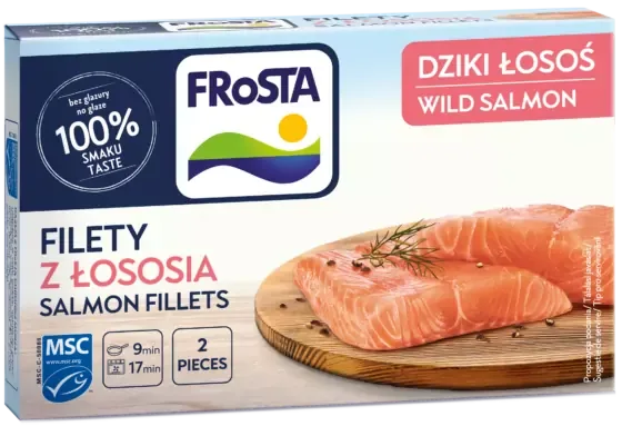 Filety z łososia 180 g