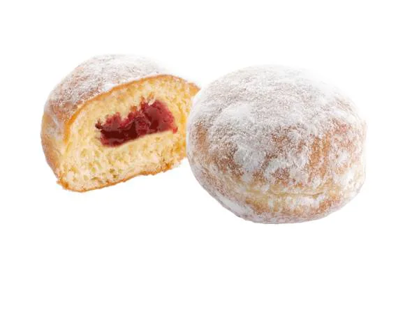 Mini pączki z nadzieniem malinowym 25 g
