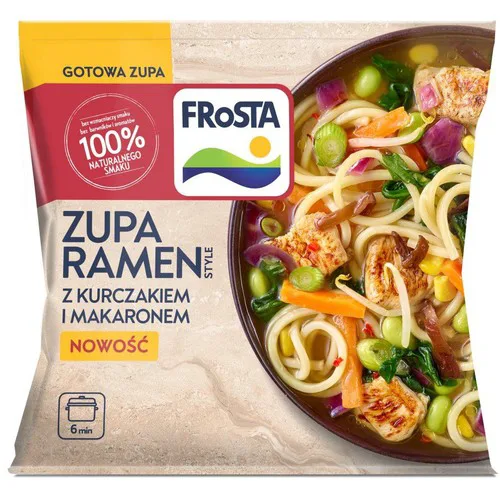 Zupa ramen z kurczakiem i makaronem 400 g